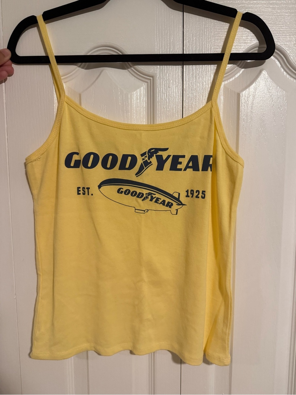 LG Yellow GoodYear Graphic Tank Top